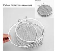N09R - Griglia essiccatrice in acciaio inossidabile compatibile con Ninja Foodi da 6,5 e 8 Qt e accessori for friggitrice ad aria compatibile con Ninja Pressure Cooker.