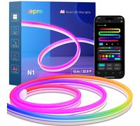 N1 AI Striscia LED Neon 10M Compatibile Alexa/google Home Smart Striscia Neon