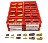 N151.2-200 N151.2-300 N151.2-400 Inserti in carburo Strumento di tornitura a testa singola Inserti di tornitura CNC di alta qualità (N151.2-300-4E 1125, vecchio imballaggio)