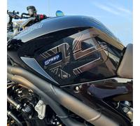 N2 Adesivi 3D Protezioni Laterali Serbatoio Compatibili Triumph Speed Triple RS