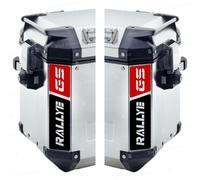 n2 Adesivi Rifrangenti compatibili per GIVI TREKKER OUTBACK BMW R 1250 GS Rallye