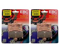 N2 COPPIE PASTIGLIE EBC FA347HH SINTERIZZATE ANTERIORI X KAWASAKI TRIUMPH SUZUKI