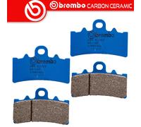 N2 Coppie Pastiglie Freno Anteriori Brembo Carbon Ceramic Bmw C400 400 2018>