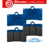 N2 coppie Pastiglie Freno Brembo Carbon Ceramic Anteriori DUCATI 851 88 92