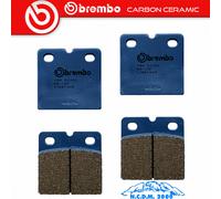 N2 Coppie Pastiglie Freno Brembo Carbon Ceramic Anteriori MOTO GUZZI 1990