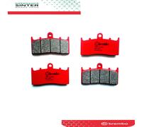 N2 Coppie Pastiglie Freno Brembo Sinter Anteriori BMW K 1200 LT K589 2003>2008