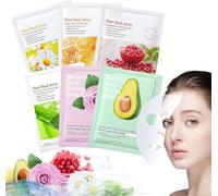 N2 ELECTROITALY 12 Pezzi Daily Care maschera viso in tessuto,Maschera Viso Idratante, Maschera Viso Idratante per la Cura della,Sheet Face Mask,Idratanti,Lenitive,Idratazione Profonda Effetto