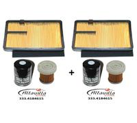 n2 KIT AIXAM 721 KIT FILTRO ARIA GASOLIO OLIO MOTORE Z402 KUBOTA FILTRI MINAUTO