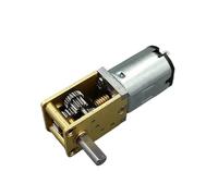 N20 Full Metal Gearbox Motor DC 3V 6V 9V 12V 4RPM-381RPM Bassa velocità Alta coppia Motore a vite senza fine Fai da te Smart Car Robot Lock(G N30 135RPM-580RPM,Dual Shaft)