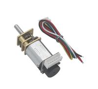 N20 Metal Gear electronic starter DC 3/6/12V Encoder Gear electronic starter 19-3000RPM Slow Speed Reduction Gear Reducer electronic starter Geared Motors NWPNLXEA(6V 500RPM)