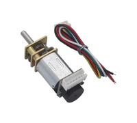 N20 Metal Gear electronic starter DC 3/6/12V Encoder Gear electronic starter 19-3000RPM Slow Speed Reduction Gear Reducer electronic starter Geared Motors NWPNLXEA(12V 140RPM)