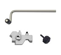 N275350 - Set completo di ricambio per blocco con guida di profondità e pomello, misura di precisione per utensili multifunzione Dewalt 20V e cordless (serie DCS355, DCS356, DWE315K, DCS354)