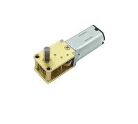 N30 Full Metal Gearbox Gear electronic starter DC 3V-12V 135RPM-580RPM Slow Speed Large Torque Reduction electronic starter Right Angle D-shaft Robot