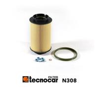 N308 F.GASOLIO AUDI A3 1.9 VW GOLF V TOURAN Tecnocar Filtri