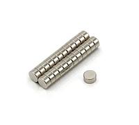 N35 Magneta Neodimio Per Arti, Mestieri, Produzione Di Modelli, Fai -Da -Te, Hobby, Ufficio E Casa - 6mm Dia x 3mm Di Spessore - 0,68kg Di Tiro - Pacco Di 50