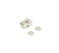 N35 Magnete Neodimio Per Arti, Mestieri, Produzione Di Modelli, Fai -Da -Te, Hobby, Ufficio E Casa - 10mm Dia x 1mm Di Spessore - 0,51kg Di Tiro - Pacchetto Di 20