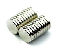 N35 Magnete Neodimio Per Arti, Mestieri, Produzione Di Modelli, Fai -Da -Te, Hobby, Ufficio E Casa - 6mm Dia x 1mm Di Spessore - 0,33kg Di Tiro - Pacco Di 500