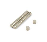 N35 N35 Magnete Neodimio Per Arti, Mestieri, Produzione Di Modelli, Fai -Da -Te, Hobby, Scienze, Ufficio E Casa - 5mm Dia x 4mm Di Spessore - 0,66kg Di Tiro - Pacchetto Di 20