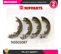 N3502087 Kit ganasce, Freno stazionamento (NIPPARTS)