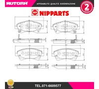 N3602133 Kit pastiglie freno, Freno a disco (NIPPARTS)
