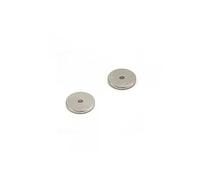 N42 Magneta Neodimio Per Arti, Mestieri, Creazione Di Modelli, Fai -Da -Te, Hobby, Ufficio E Casa - 15Mm O.D. x 2Mm I.D. x 2mm Di Spessore - 2,6kg Di Tiro - Confezione Di 2
