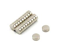 N42 Magneta Neodimio Per Arti, Mestieri, Produzione Di Modelli, Fai -Da -Te, Hobby, Ufficio E Casa - 10mm Dia x 4mm Di Spessore - 2,3kg Di Tiro - Pacchetto Di 200