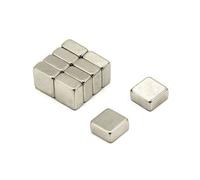 10 x 10 x 5 mm spessore N42 Neodimio - 3,5 kg Pull (confezione da 10)