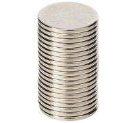N42 Magneta Neodimio Per Arti, Mestieri, Produzione Di Modelli, Fai -Da -Te, Hobby, Ufficio E Casa - 12mm Dia x 1mm Di Spessore - 0,73kg Di Tiro - Pacchetto Di 20