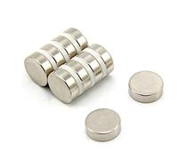 N42 Magneta Neodimio Per Arti, Mestieri, Produzione Di Modelli, Fai -Da -Te, Hobby, Ufficio E Casa - 15mm Dia x 5mm Di Spessore - 5,4kg Di Tiro - Pacchetto Di 100