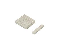 N42 Magneta Neodimio Per Arti, Mestieri, Produzione Di Modelli, Fai -Da -Te, Hobby, Ufficio E Casa - 20mm x 4mm x 2mm Di Spessore - 1,9kg Di Tiro - Pacco Di 10
