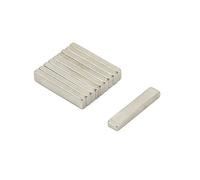 N42 Magneta Neodimio Per Arti, Mestieri, Produzione Di Modelli, Fai -Da -Te, Hobby, Ufficio E Casa - 20mm x 4mm x 2mm Di Spessore - 1,9kg Di Tiro - Pacco Di 100