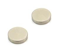 N42 Magneta Neodimio Per Arti, Mestieri, Produzione Di Modelli, Fai -Da -Te, Hobby, Ufficio E Casa - 24mm Dia x 5mm Di Spessore - 9,2kg Di Tiro - Pacchetto Di 40