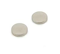 N42 Magneta Neodimio Per Arti, Mestieri, Produzione Di Modelli, Fai -Da -Te, Hobby, Ufficio E Casa - 24mm Dia x 4mm Di Spessore - Cravatta Da 7,2kg - Pacco Di 2