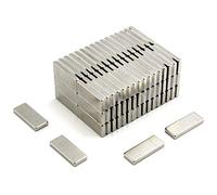 N42 Magneta Neodimio Per Arti, Mestieri, Produzione Di Modelli, Fai -Da -Te, Hobby, Ufficio E Casa - 25mm x 10mm x 3mm Di Spessore - 4,3kg Di Tiro - Pacco Di 100