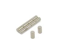 N42 Magnete Neodimio Per Arti, Mestieri, Produzione Di Modelli, Fai -Da -Te, Hobby, Scienze, Ufficio E Casa - 4mm Dia x 7mm Di Spessore - 0,68kg Di Tiro - Pacco Di 10