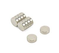 N42 Magnete Neodimio Per Arti, Mestieri, Produzione Di Modelli, Fai -Da -Te, Hobby, Ufficio E Casa - 12mm Dia x 4mm Di Spessore - 3kg - Pacco Di 10