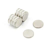 N42 Magnete Neodimio Per Arti, Mestieri, Produzione Di Modelli, Fai -Da -Te, Hobby, Ufficio E Casa - 15mm Dia x 2mm Di Spessore - 2,2kg Di Tiro - Pacco Di 10