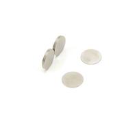 N42 Magnete Neodimio Per Arti, Mestieri, Produzione Di Modelli, Fai -Da -Te, Hobby, Ufficio E Casa - 15mm Dia x 0,5mm Di Spessore - 0,28kg Di Tiro - Pacco Di 10