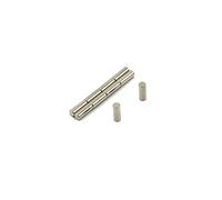 N42 Magnete Neodimio Per Arti, Mestieri, Produzione Di Modelli, Fai -Da -Te, Hobby, Ufficio E Casa - 2,5mm Dia x 7mm Di Spessore - 0,27kg Di Tiro - Pacco Di 10