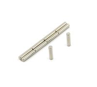 N42 Magnete Neodimio Per Arti, Mestieri, Produzione Di Modelli, Fai -Da -Te, Hobby, Ufficio E Casa - 3mm Dia x 13mm Di Spessore - 0,42kg Di Tiro - Pacco Di 10