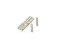 N42 Magnete Neodimio Per Arti, Mestieri, Produzione Di Modelli, Fai -Da -Te, Hobby, Ufficio E Casa - 3mm x 3mm x 20mm Di Spessore - 0,49kg Di Tiro - Pacco Di 10