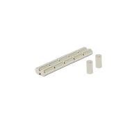 N42 Neodimio Cilindrico Asta Magneti - 5mm Diametro X 10mm Spesso - 0.99kg Pull