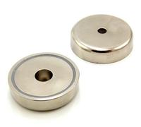 N42 Neodimio Pentola Counterbore Magnete - 60mm Diametro X 14.5mm x 8.5mm -
