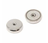 N42 Neodimio Pentola Magnete Con M8 Interno Filo - 48mm Diametro - 96kg a