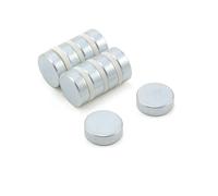 N42 Neodimio Zinco Placcato Magnete - 15mm Diametro X 5mm Spesso - 5.4kg
