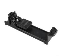 N425527 Staffa di montaggio a parete compatibile per Dewalt DW0811LR DW0822LG DW089LG, robusta struttura in plastica nera per una facile installazione