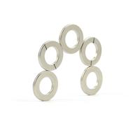 N45 17mm Diametro Esterno x10mm x1mm Forte Neodimio Anello Magneti Piccolo Pks