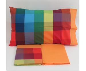 N5834 Completo letto singolo " WILSON multicolor" di Gabel