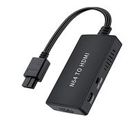 N64 to HDMI converter Compatible with Nintendo 64 Console, Super Nintendo SNES, GameCube, Support 480P/720P