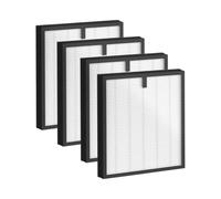 N85R 4 Pack HY4866 True Air Purifier Replament Filter,Compatible For MORENTO,HY4866,Compatible For YIOU,M1 Air Cleaner Parts Smoke Removal